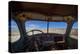 Utah, Capitol Reef National Park. Inside Cab of Old Drilling Rig-Jaynes Gallery-Premier Image Canvas