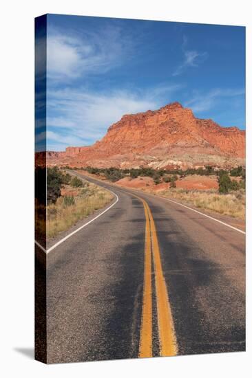 Utah, Highway 24 in Capitol Reef National Park-Alan Majchrowicz-Premier Image Canvas