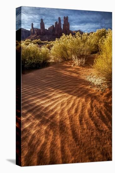 Utah, Monument Valley Navajo Tribal Park. Eroded Formations-Jay O'brien-Premier Image Canvas