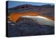 Utah. Overlook Vista Through Mesa Arch During Winter at Canyonlands National Park, Island in Sky-Judith Zimmerman-Premier Image Canvas