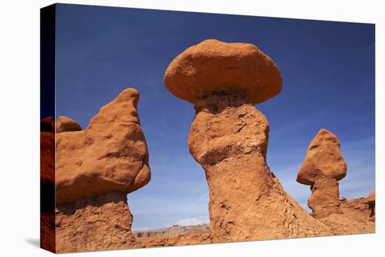 Utah, San Rafael Desert, Hoodoos at Goblin Valley State Park-David Wall-Premier Image Canvas