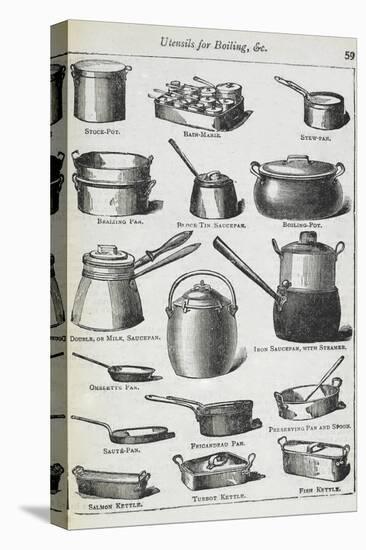 Utensils For Boiling Etc-Isabella Beeton-Premier Image Canvas