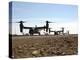 V-22 Osprey Tiltrotor Aircraft Arrive at Camp Bastion, Afghanistan-Stocktrek Images-Premier Image Canvas