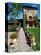 V. Statue Winery Headquarters, Napa Valley, California-Dennis Flaherty-Premier Image Canvas