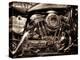 V-Twin Motorcyle Engine-Stephen Arens-Premier Image Canvas