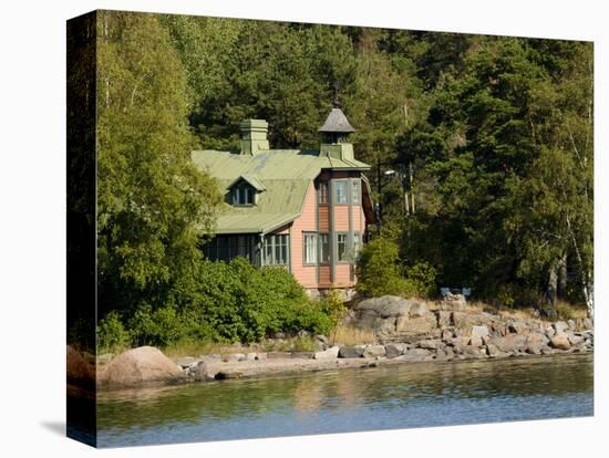 Vacation Home on Island in Helsinki Harbor, Helsinki, Finland-Nancy & Steve Ross-Premier Image Canvas