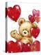 Valentine Bear 2-MAKIKO-Premier Image Canvas