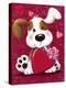 Valentine's Dog-MAKIKO-Premier Image Canvas