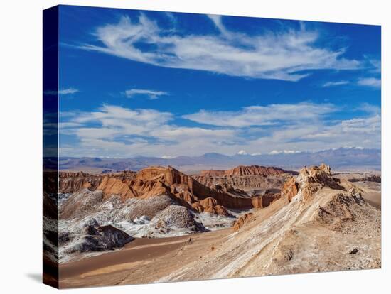 Valle de la Luna (Valley of the Moon), near San Pedro de Atacama, Atacama Desert, Antofagasta Regio-Karol Kozlowski-Premier Image Canvas