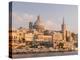 Valletta During Sunset and Marsamxett Harbor, Malta-Martin Zwick-Premier Image Canvas