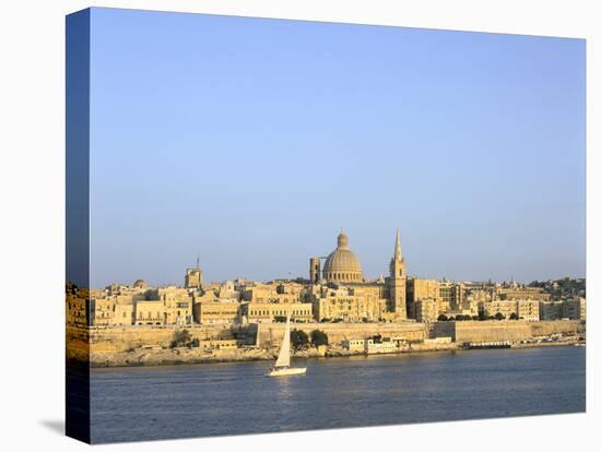 Valletta, Viewed from Sliema, Malta-Peter Thompson-Premier Image Canvas