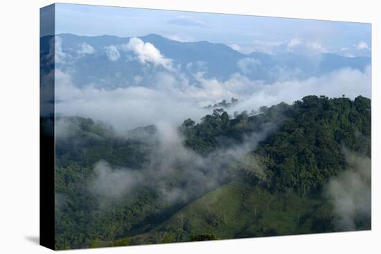 Valley from Hacienda El Caney (Plantation), in the Coffee-Growing Region, Near Manizales, Colombia-Natalie Tepper-Premier Image Canvas
