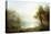 Valley in King's Canyon-Albert Bierstadt-Premier Image Canvas
