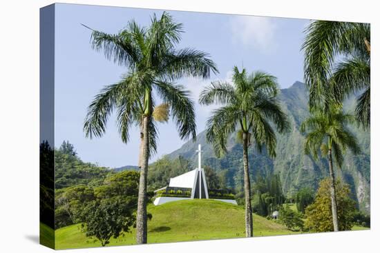 Valley of the Temples, Kaneohe, Oahu, Hawaii-Michael DeFreitas-Premier Image Canvas