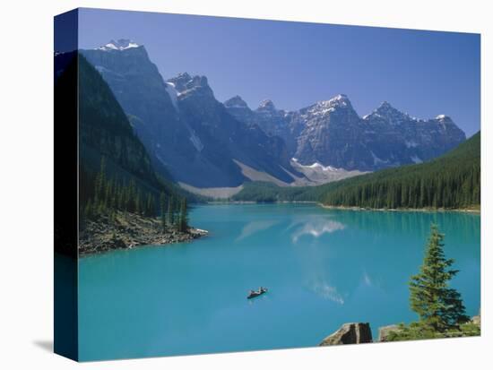 Valley of the Ten Peaks, Moraine Lake, Banff National Park, Rocky Mountains, Alberta, Canada-Hans Peter Merten-Premier Image Canvas