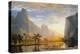 Valley of the Yosemite-Albert Bierstadt-Premier Image Canvas