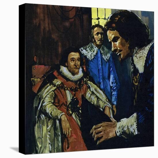 Van Dyck Came to the Attention of the Earl of Arundel Who Introduced Him to King James I-Luis Arcas Brauner-Premier Image Canvas