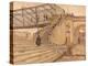 Van Gogh: Bridge, 1888-Vincent van Gogh-Premier Image Canvas