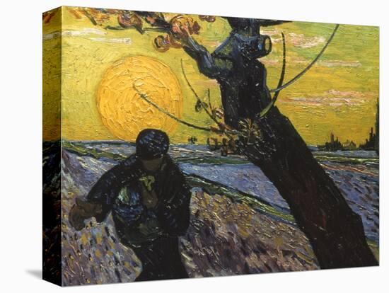 Van Gogh: Sower, 1888-Vincent van Gogh-Premier Image Canvas