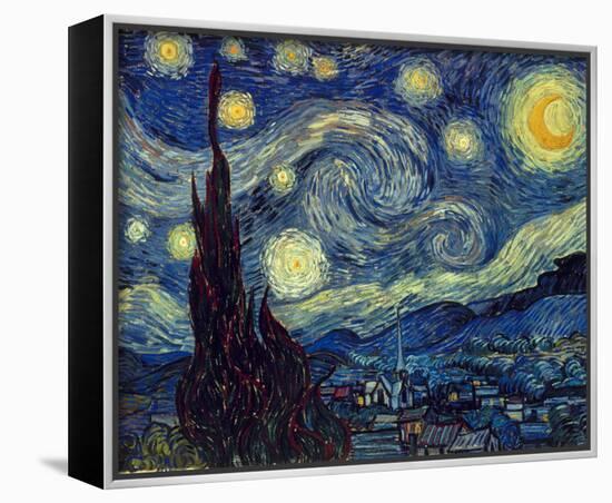 Van Gogh: Starry Night-Vincent van Gogh-Stretched Canvas