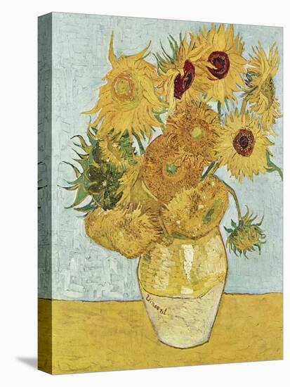 Van Gogh Sunflowers III-Vincent Van Gogh-Stretched Canvas