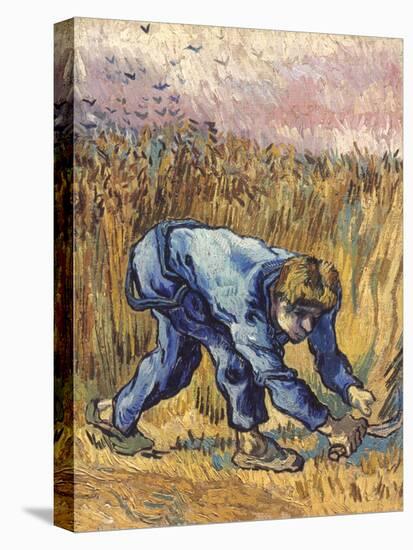Van Gogh: The Reaper, 1889-Vincent van Gogh-Premier Image Canvas