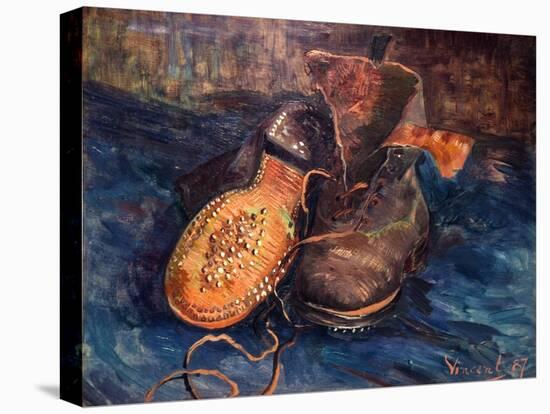 Van Gogh: The Shoes, 1887-Vincent van Gogh-Premier Image Canvas