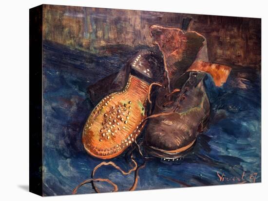 Van Gogh: The Shoes, 1887-Vincent van Gogh-Premier Image Canvas