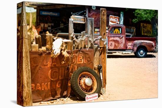 Van - Route 66 - Gas Station - Arizona - United States-Philippe Hugonnard-Premier Image Canvas