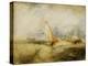 Van Tromp, going about to please his Masters, Ships a Sea, getting a Good Wetting,-J M W Turner-Stretched Canvas