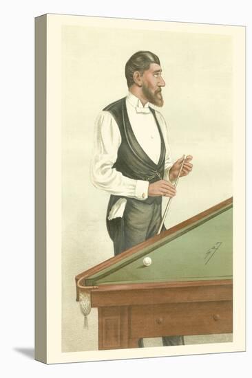 Vanity Fair Billiards-Spy-Stretched Canvas