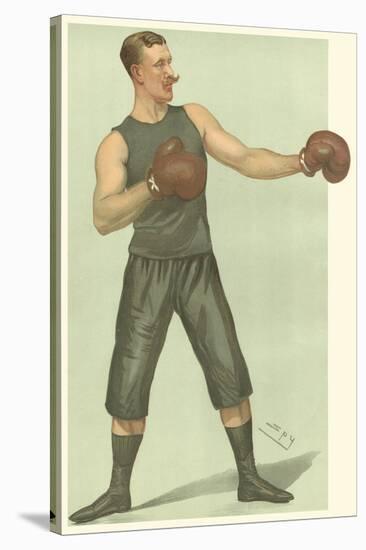 Vanity Fair Boxing-Spy-Stretched Canvas