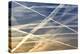 Vapour Trails from Airliners-null-Premier Image Canvas