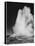 Various Angles During Eruption. "Old Faithful Geyser Yellowstone National Park" Wyoming  1933-1942-Ansel Adams-Stretched Canvas