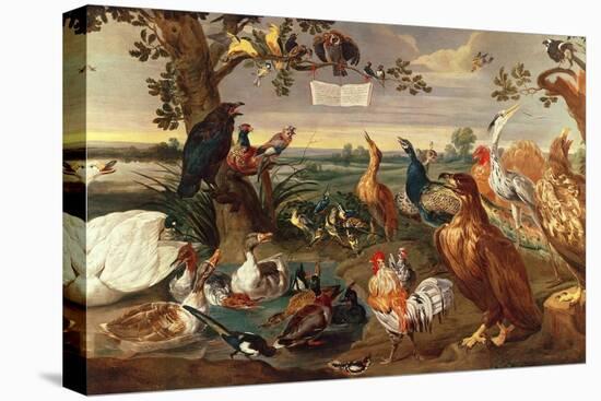 Various Birds-Frans Snyders Or Snijders-Premier Image Canvas