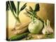 Various Green & White Vegetables-Ulrike Koeb-Premier Image Canvas