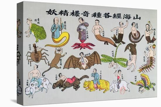 Various Reincarnations of the Soul in Animal Forms-Chinese School-Premier Image Canvas