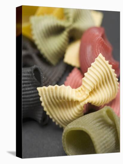 Various Types of Coloured Pasta-null-Premier Image Canvas