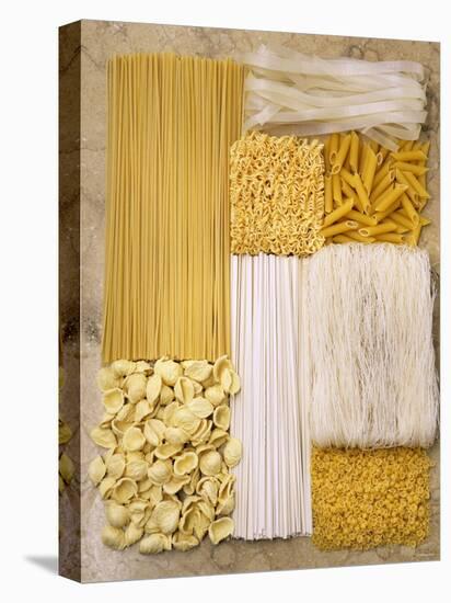 Various Types of Pasta Arranged in a Rectangle-Nikolai Buroh-Premier Image Canvas