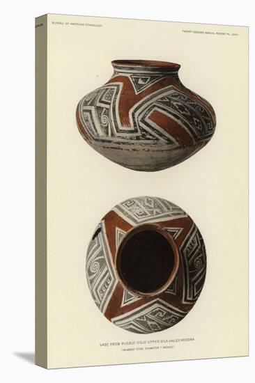 Vase from Pueblo Viejo, Gila Valley, Arizona-null-Premier Image Canvas