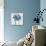 Vase Of Blue-Kimberly Allen-Stretched Canvas displayed on a wall