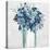 Vase Of Blue-Kimberly Allen-Stretched Canvas