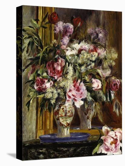 Vase of Flowers, 1871-Pierre-Auguste Renoir-Premier Image Canvas