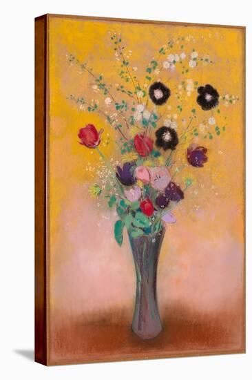 Vase of Flowers, 1916 (Pastel)-Odilon Redon-Premier Image Canvas