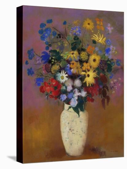 Vase of Flowers. Ca. 1912-14-Odilon Redon-Premier Image Canvas