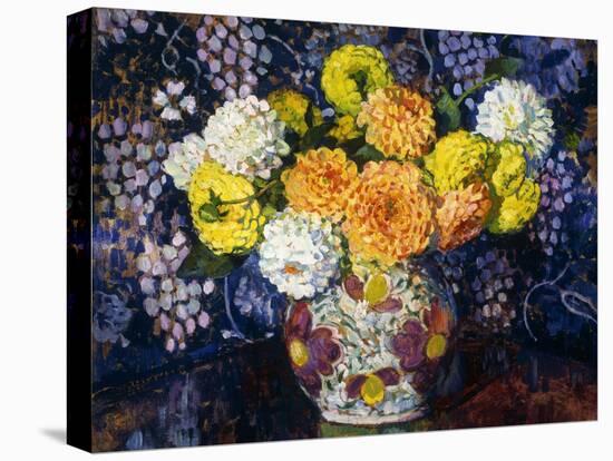 Vase of Flowers; Vase de Fleurs, 1907-Théo van Rysselberghe-Premier Image Canvas