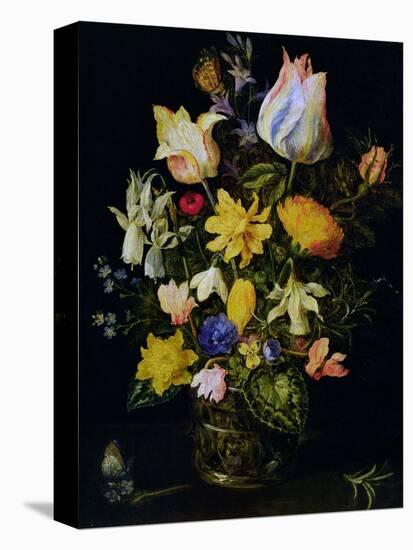 Vase of Flowers-Jan Brueghel the Elder-Premier Image Canvas