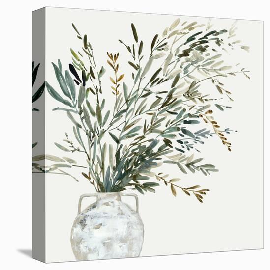 Vase of Grass I-Asia Jensen-Stretched Canvas
