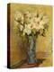 Vase of Lillies and Roses, C.1870-Pierre-Auguste Renoir-Premier Image Canvas