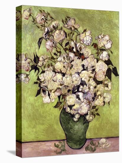Vase of Roses-Vincent van Gogh-Premier Image Canvas